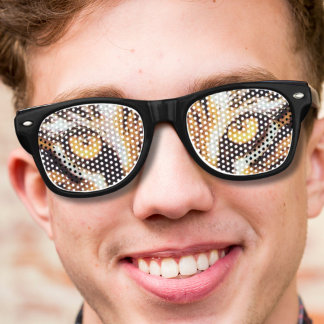 wilde Tiernerven-lustige Tigeraugen Sonnenbrille