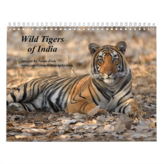 Wilde Tiger im Indischen Kalender