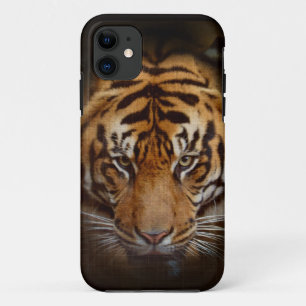 Wilde Tiger-Tier-schöne Kunst beweglicher iPhone 11 Hülle