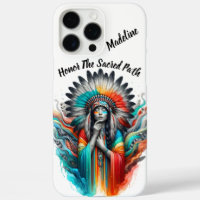 Wilde Touch des indigenen Erbes