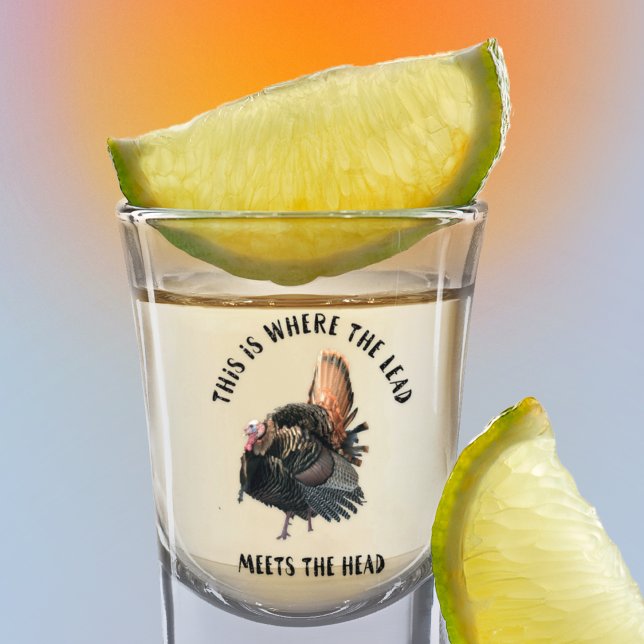 Wilde Türkei Jagd auf sonnige Sportarten im Freien Schnapsglas (Von Creator hochgeladen)