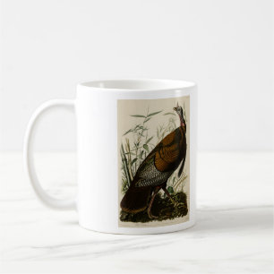 Wilde Türkei (männlich) von Audubons Vögeln Amerik Kaffeetasse