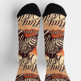 Wilde und freie Socken bleibe