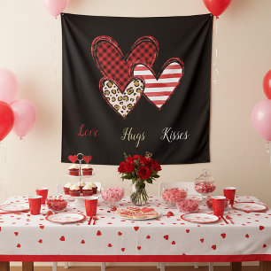 Wilde Valentinstag-Tapete Wandteppich