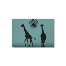 Wilde Wand Deco Canva Art