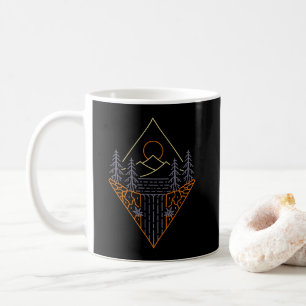 Wilde Wasserfälle Kaffeetasse