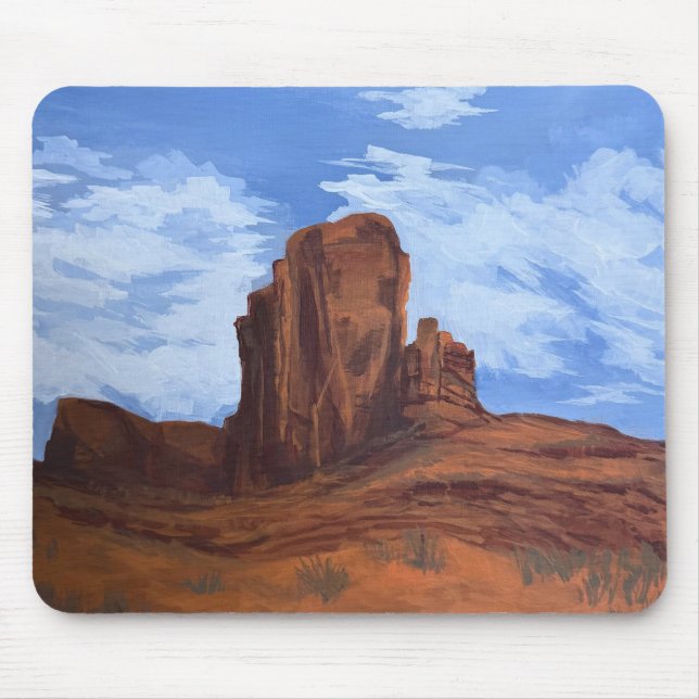 Wilde Westhimmel Mousepad (Vorne)