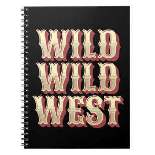 Wilde Wilde Westen Notizblock