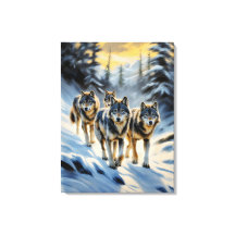 Wilde Wölfe von Alaska