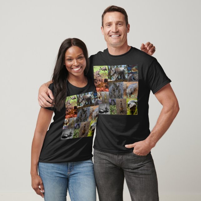 Wilde Wunder: Australische Fotocollage fesseln T-Shirt (Unisex)