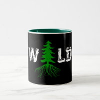 Wilde Wurzeln im Freien