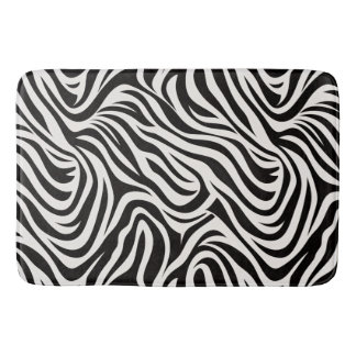 Wilde Zebra Badezimmermatte Badematte