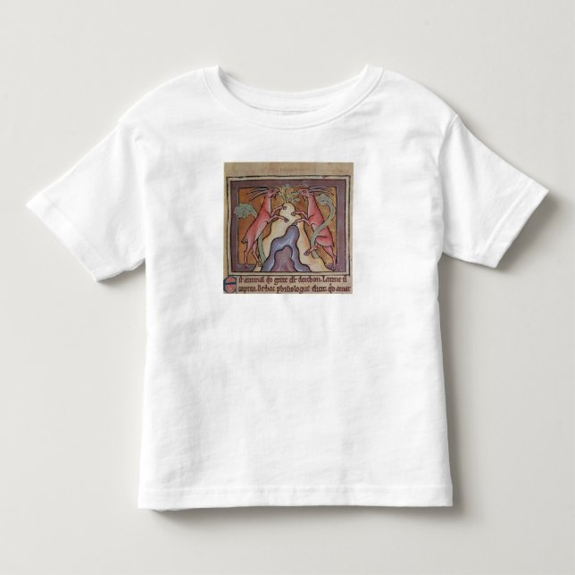 Wilde Ziegen Roy von einem Bestiary Kleinkind T-shirt (Vorderseite)