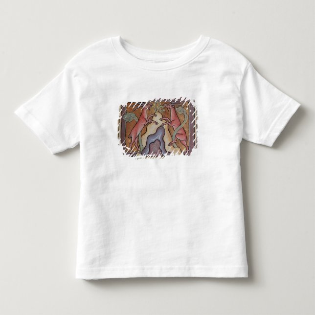 Wilde Ziegen Roy von einem Bestiary Kleinkind T-shirt (Vorderseite)