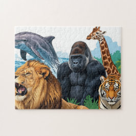 Wilde Zootiere - Löwe, Tiger, Dolphin & More