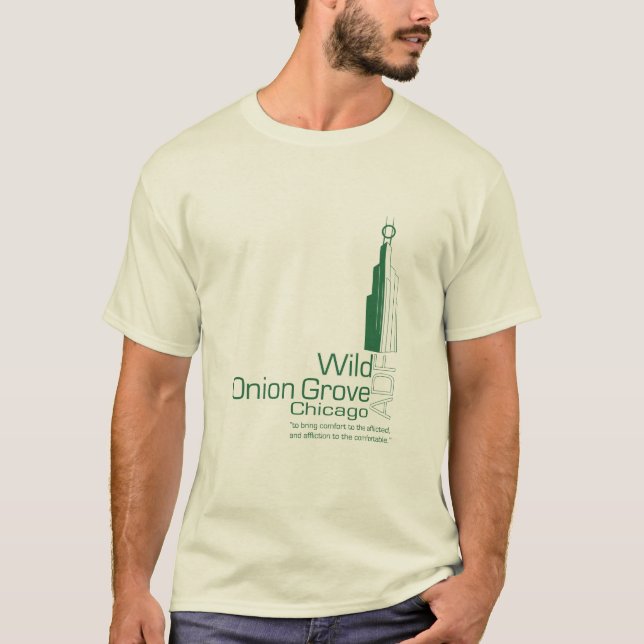 Wilde Zwiebel-Waldung A.O.Z.-Waldungs-Shirt T-Shirt (Vorderseite)