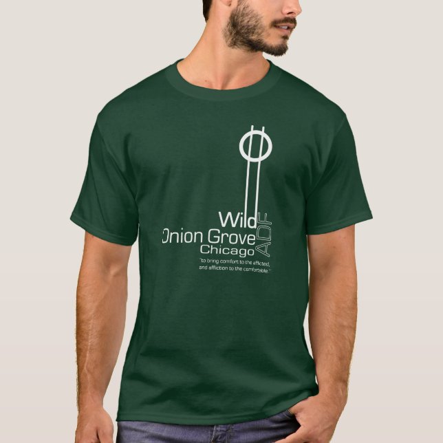 Wilde Zwiebel-Waldung A.O.Z.-Waldungs-Shirt v2 T-Shirt (Vorderseite)