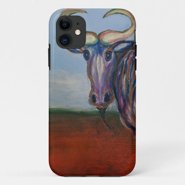 Wildebeest Case-Mate iPhone Hülle (Rückseite)