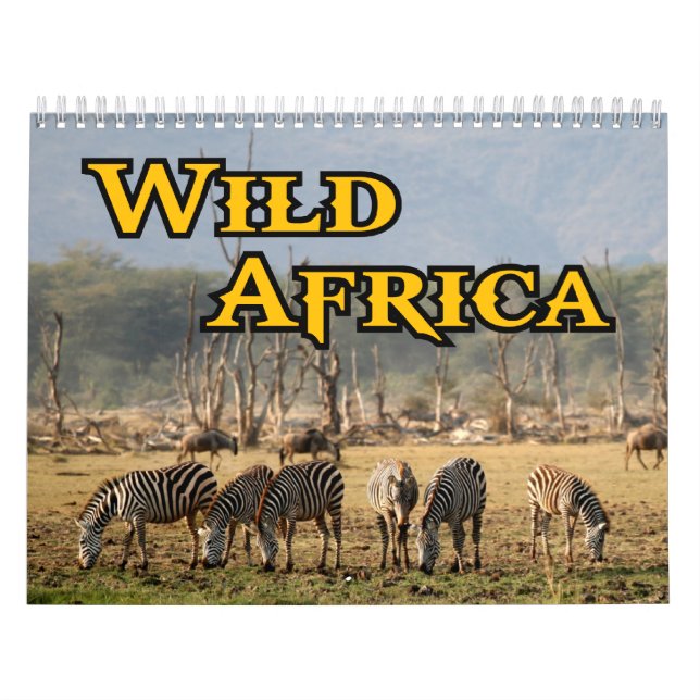 Wilder Afrika-Kalender Kalender (Titelbild)