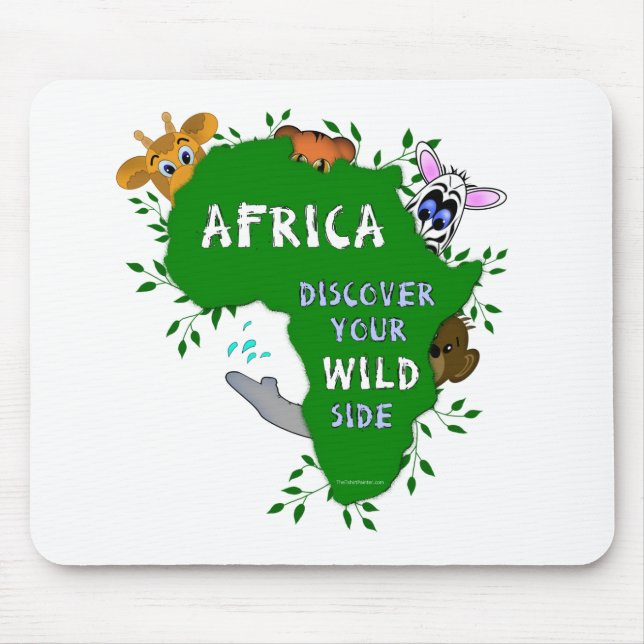 Wilder Afrika Mousepad (Vorne)
