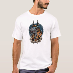Wilder Anubis-Krieger – Mythischer ägyptischer Got T-Shirt