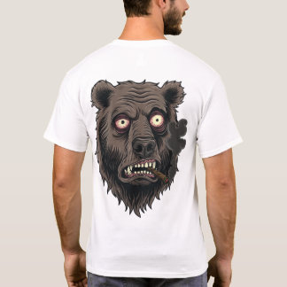 Wilder Bär Rauchige Aura T-Shirt