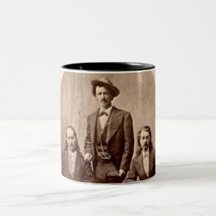 Wilder Bill Hickok - Texas-Jack - Büffel Bill Zweifarbige Tasse
