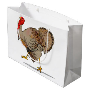 Wilder die Türkei-Erntedank Große Geschenktüte