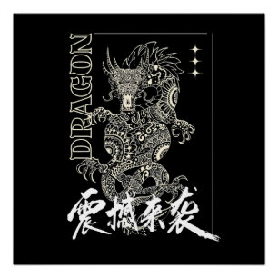 Wilder Drache – Mythisches Wesen Grafik-T-Shirt 20 Poster