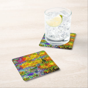 Wilder Druck Papier Untersetzer