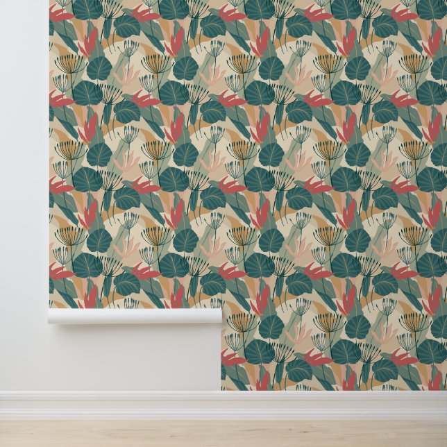 Wilder Dschungel 1 Tapete (Anwendung)