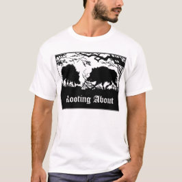 Wilder Eber-wurzelnder T - Shirt-antiker deutscher T-Shirt
