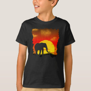 Wilder Elefant-T - Shirt