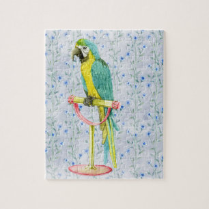 Wilder Exotischer Bunter Vogel