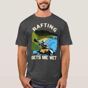 Wilder Flussfloßfahrt-Spaß Vintage T-Shirt