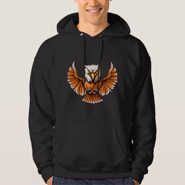 Wilder Flying Eagle Hoodie  (Vorderseite)