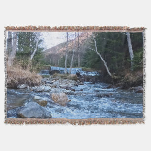 Wilder Gebirgsfluss - Wilde Natur Rumänien Decke