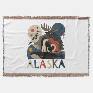 Wilder Geist Alaskas Decke