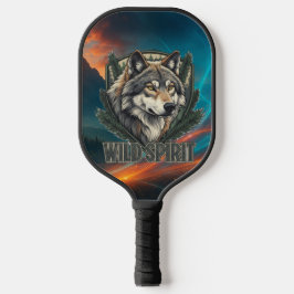 Wilder Geist Pickleball Paddle - Freie Geistkunst