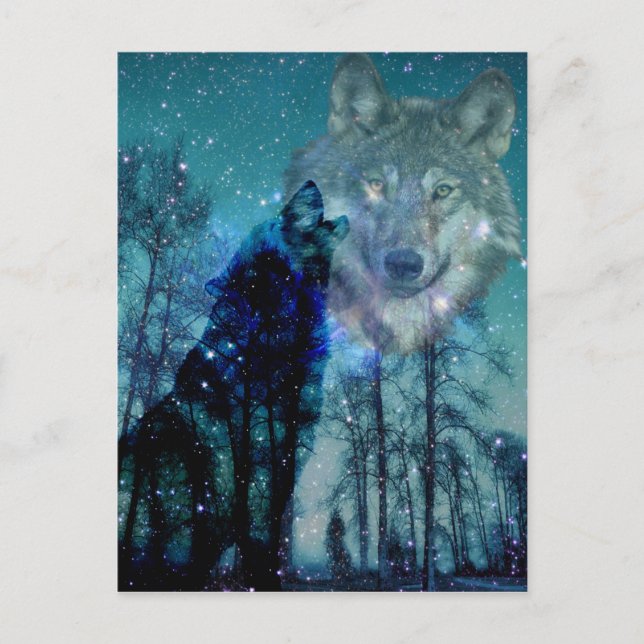 Wilder Geist Postkarte (Vorderseite)