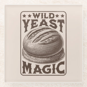 Wilder Hefe Magic Sourdough Brot Backenthusiast Glasuntersetzer