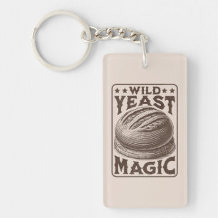 Wilder Hefe Magic Sourdough Brot Backenthusiast Schlüsselanhänger