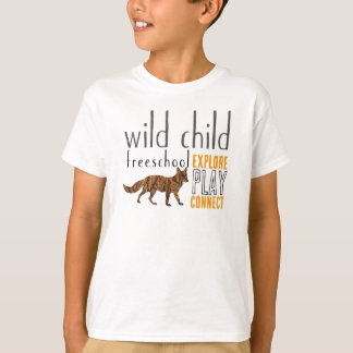 Wilder Kinderfox-Entwurf T-Shirt