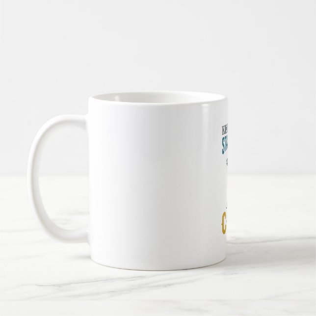 Wilder Kochalligator Vintage-Stich Grafik_1 Kaffeetasse (Links)