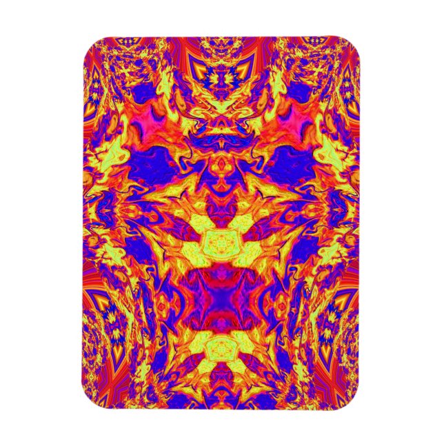 Wilder Krieger....... Magnet (Vertikal)