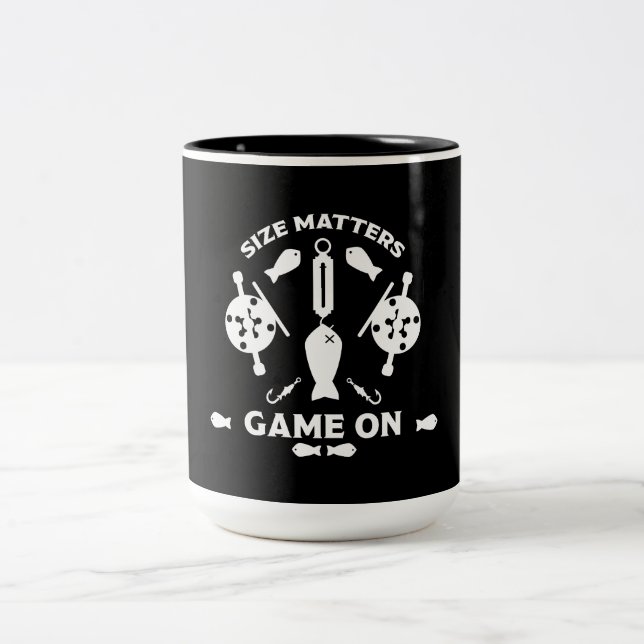 Wilder Lachs Zweifarbige Tasse (Mittel)