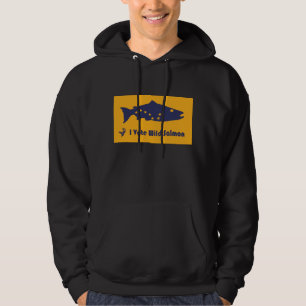 Wilder LachsKapuzenpulli Hoodie