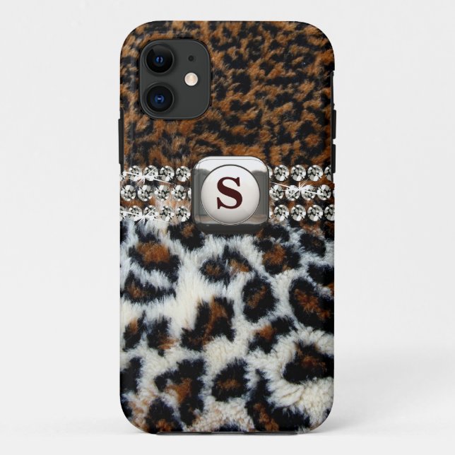 Wilder Leopard-Pelz iPhone 5 Fall Case-Mate iPhone Hülle (Rückseite)