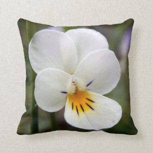 Wilder Pansy-Wurfs-Kissen Kissen