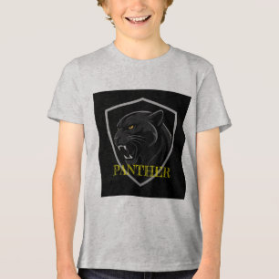 Wilder Panther Grafik T-Shirt Kühn Wildes Tier Tri-Blend Shirt